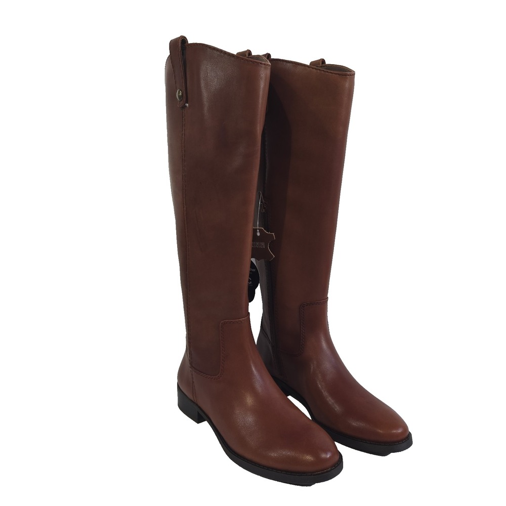 I.N.C. International Concepts Womens 7.5M Wide Calf Fawne Cognac Boots NWT